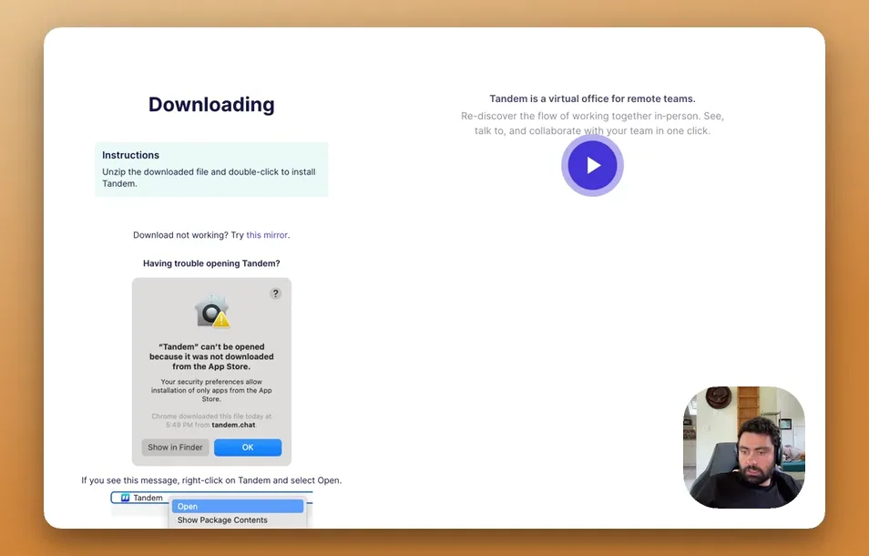 Frame at 0:00 — Testing the App